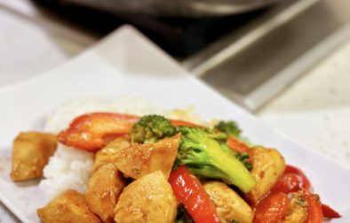 Orange Broccoli Chicken Stir Fry