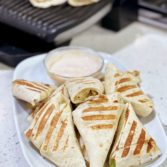 Easy Chicken Quesadilla Dippers