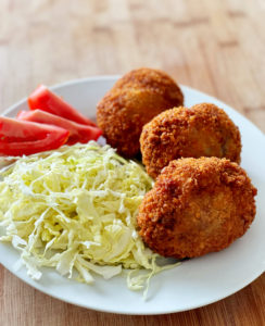 Menchi Katsu, Minced Beef Cutlet