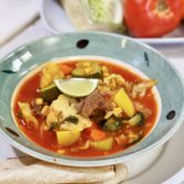 Caldo de Res (Mexican Vegetable and Beef Soup)