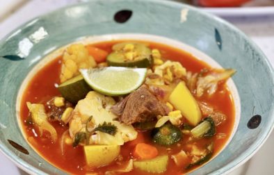 Caldo de Res (Mexican Vegetable and Beef Soup)