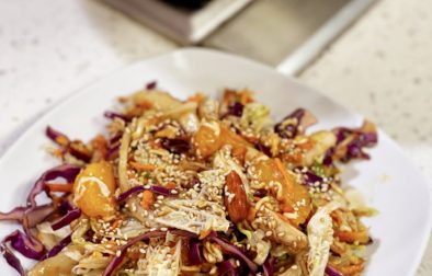 Crunchy Mandarin Orange Chicken Salad