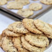 Almond Oatmeal Raisin Cookies