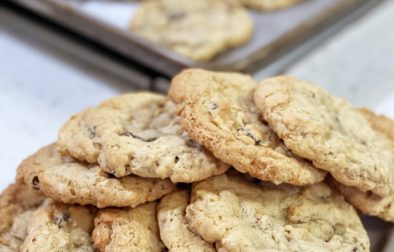 Almond Oatmeal Raisin Cookies
