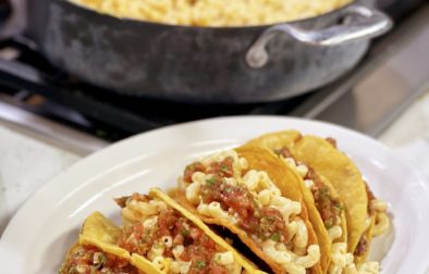 Mac and Cheese Tacos