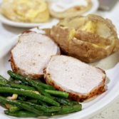 Oven Roasted Pork Loin Dinner