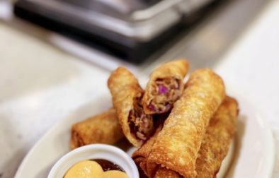 BBQ Pulled Pork:Chicken Egg Rolls