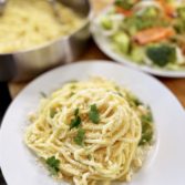 Garlic Fried Pasta