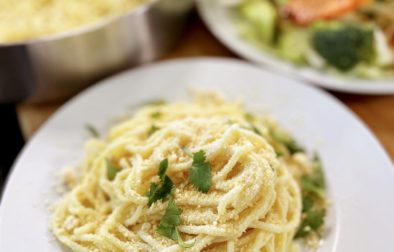 Garlic Fried Pasta