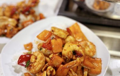 Kung Pão Shrimp or Chicken