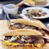 Salt Lake Cheesesteak Sandwich