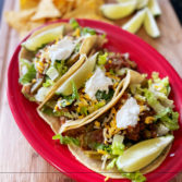 Skirt Steak Tacos with Grilled Nopales