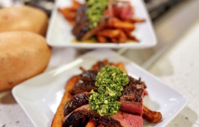 Skirt Steak with Chimichurri Sauce