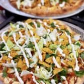 Loaded Mexican Style Pizza