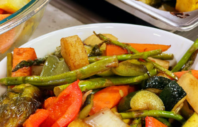 Roasted Balsamic Glazed Vegetables