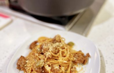 Spaghetti Napolitan (Japanese Ketchup Spaghetti)
