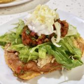 Chicken Tostadas with Fresh Corn Tortillas