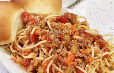 Bolognese Sauce with Pasta