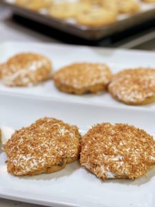 Toasted Coconut Marshmallow Chocolate Chip Cookies