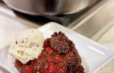 Cherry Chocolate Dump Cake