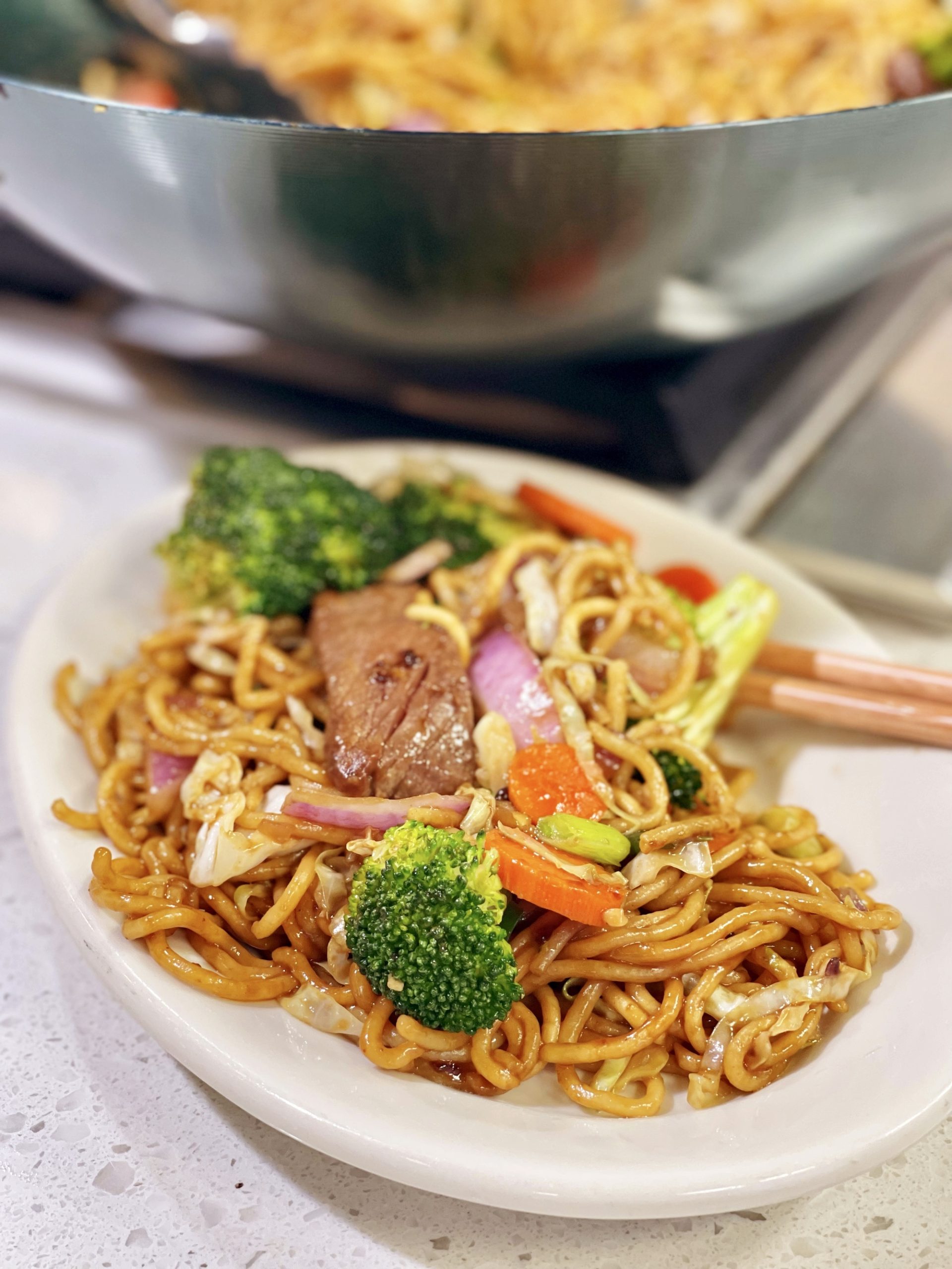 Beef Lo Mein - Cooking With Chef Bryan