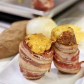 Taco Cheeseburger Baked Potato Bombs