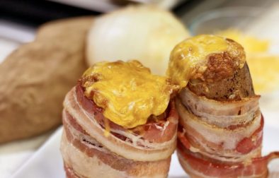 Taco Cheeseburger Baked Potato Bombs