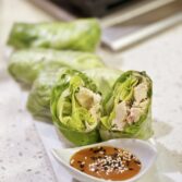 Sesame Chicken Wraps