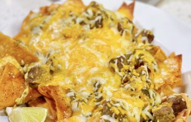 Chili Verde Nachos