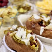 Kumpir (Turkish Baked Potatoes)