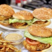 Air Fryer Crispy Chicken Sandwich