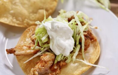 Chicken Tinga Tacos or Tostadas