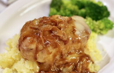 French Onion Smothered Pork Chops