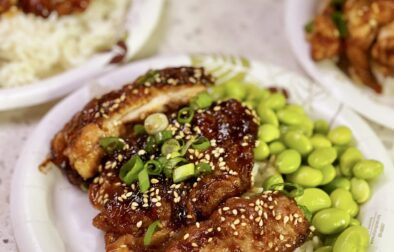 Ginger Glazed Chicken Thighs