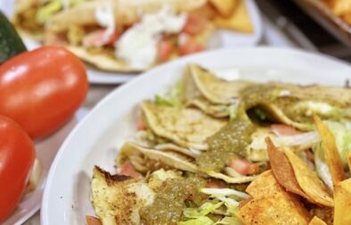 Green Enchilada Tacos