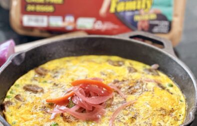 Delectable Seafood Frittata Recipe with Fresh Oakdell Eggs