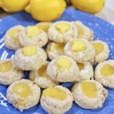 Lemon Curd Drop Cookie