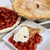 Fresh Utah Tart Cherry Pie