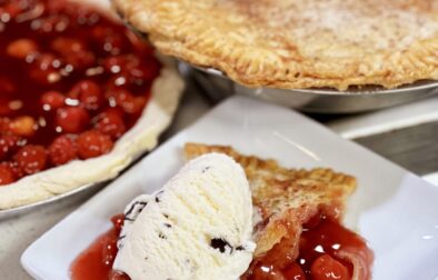 Fresh Utah Tart Cherry Pie