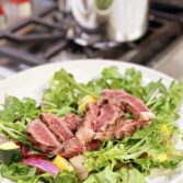 Grilled Beef, Summer Squash and Onion Salad