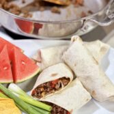 Beefy Peanut Butter and Jelly Wraps