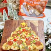 Festive Christmas Tree Pizza Recipe - Easy and Fun for Kids!