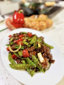 Savory Velveted Beef with Chinese Black Bean Sauce, A Flavorful Delight