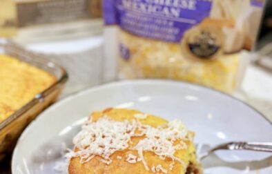 Cheesy Tamale Pie Recipe with Cache Valley® Cheese Cornbread Crust