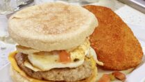 Sizzling Morning Delight, Chef Bryan Woolley's Signature Breakfast Sandwiches with Homemade Pork Sausage