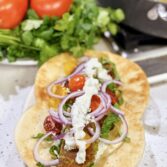 Falafel Gyro with Tzatziki Sauce: A Flavorful Mediterranean Delight