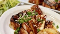 Irresistible Teriyaki Glazed Pork Chops with Pineapple Fried Rice Recipe