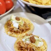 Pork Tacos with Grilled Bell Pepper Salsa