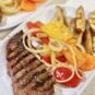 Savory Herb-Crusted Strip Steaks