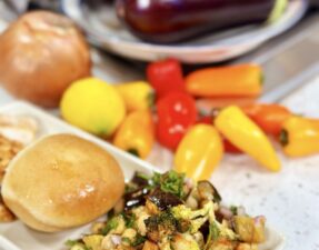 Delicious Grilled Chicken and Roasted Veggie Chickpea Salad
